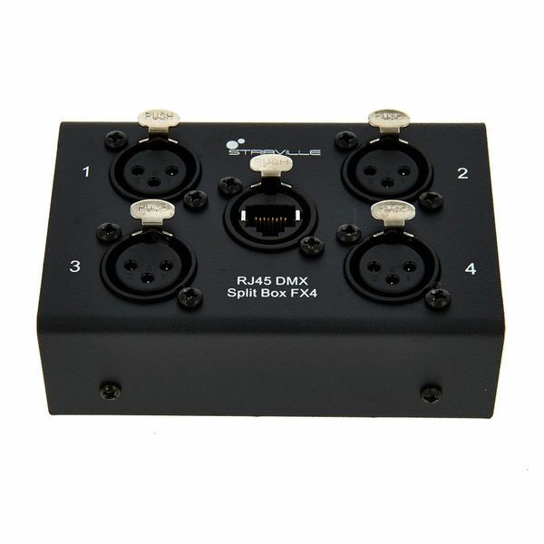 Swift Eventverleih Stairville Splitter Box XLR-CAT 4-Port (Set)